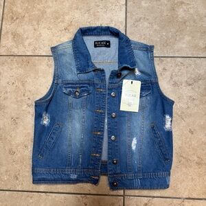 Blue Age Women's Denim Vest